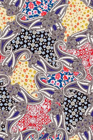 佩斯利印花华亿平台图片