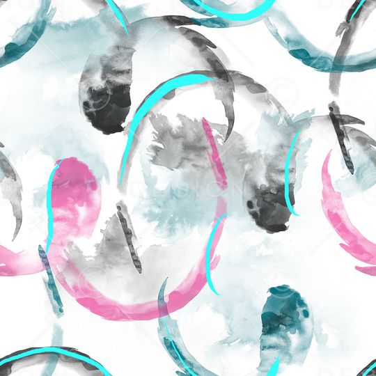 手绘印花华亿平台图片