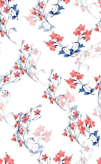 583529-欧美时尚精美小花卉