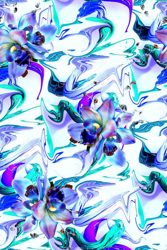 时尚大牌欧美风格印花华亿平台图片