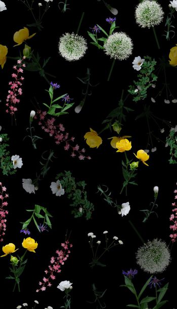 583612-浪漫花卉新波西米亚