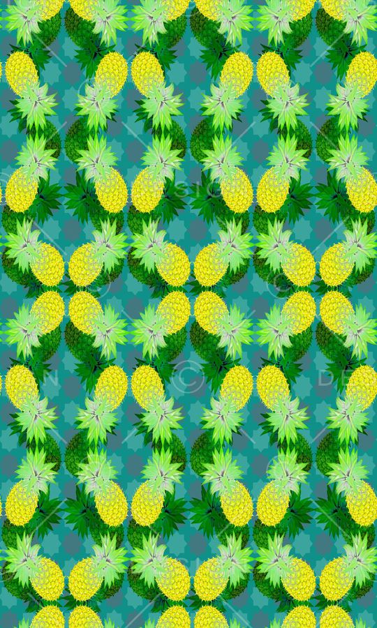 热带植被印花华亿平台图片