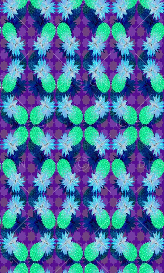 热带植被印花华亿平台图片