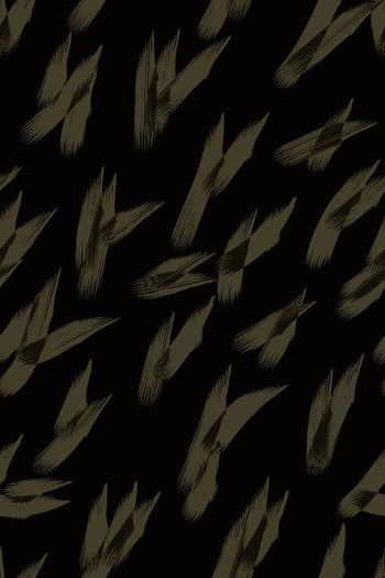 583881-纹理笔触竹叶女装