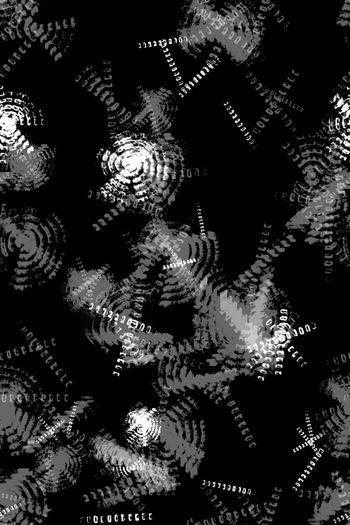 583885-纹理笔触抽象图形男装