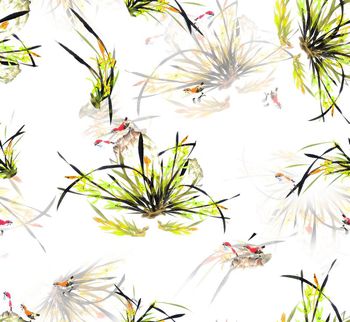 中国风印花华亿平台图片