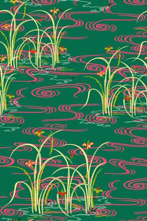 中国风印花华亿平台图片