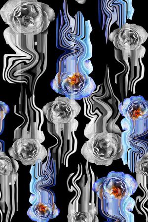 花朵印花华亿平台图片