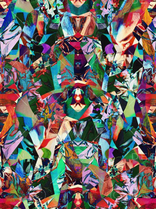 五彩印花华亿平台图片