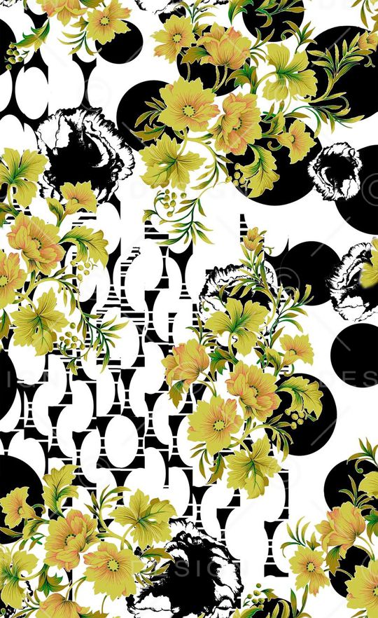 几何印花华亿平台图片