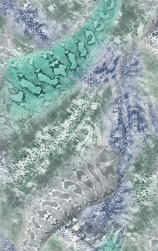 蛇皮纹印花华亿平台图片