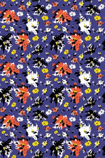 优雅印花华亿平台图片