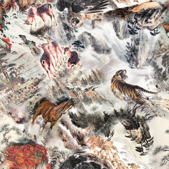 休闲风印花华亿平台图片