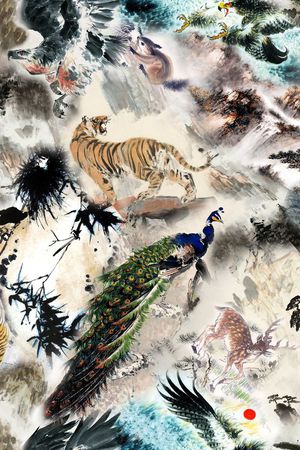 休闲风印花华亿平台图片