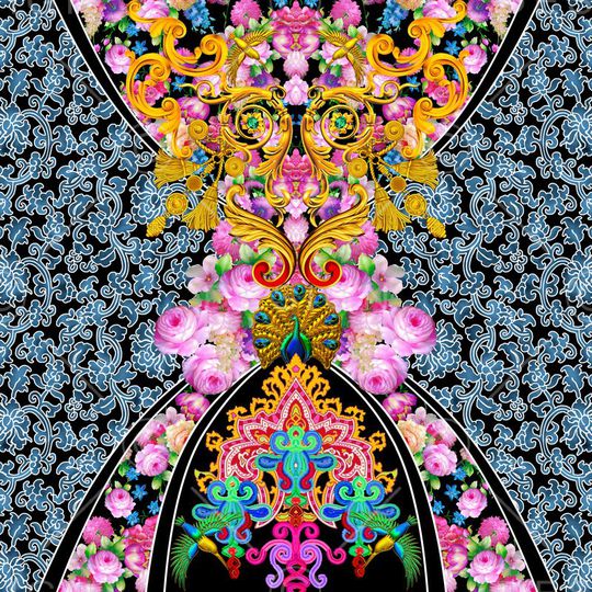 民族风印花华亿平台图片