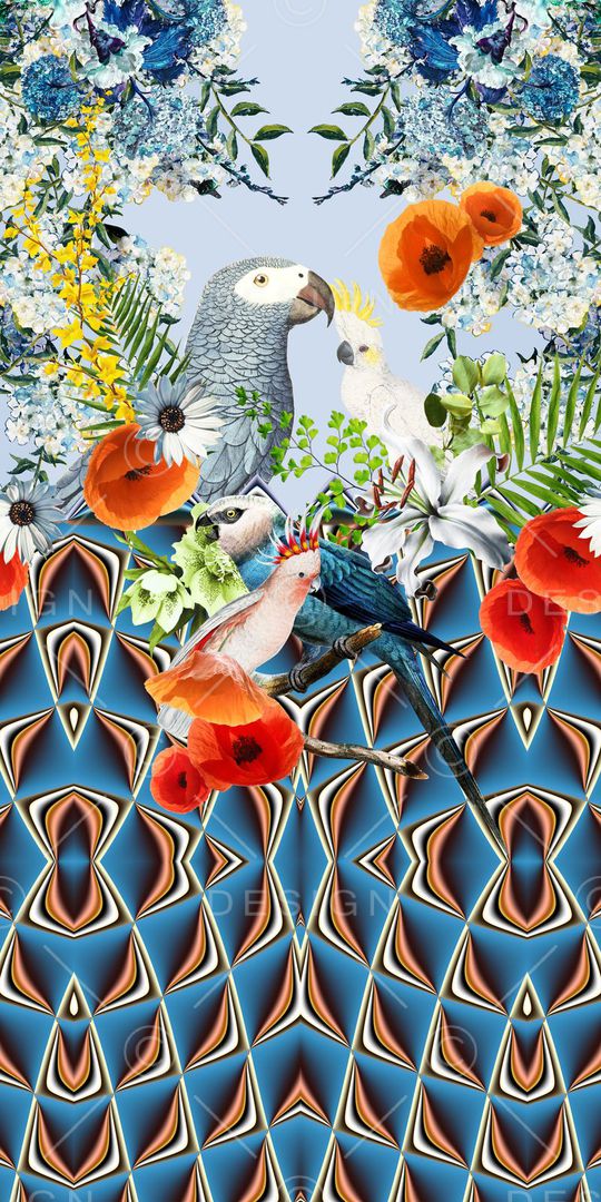 春夏印花华亿平台图片