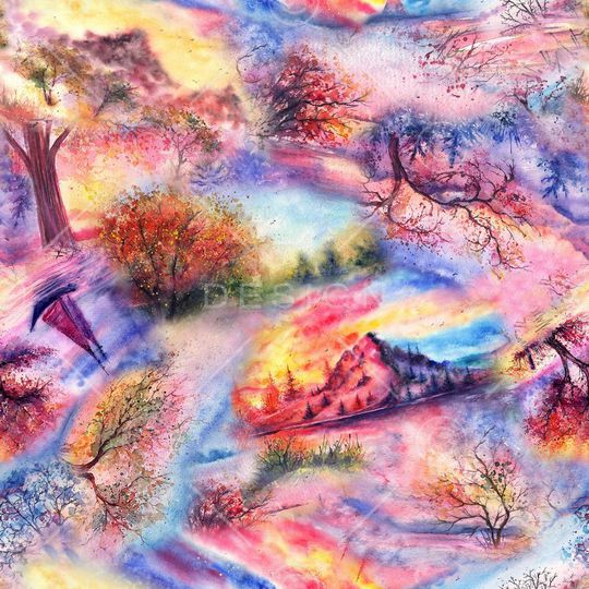 风景印花华亿平台图片