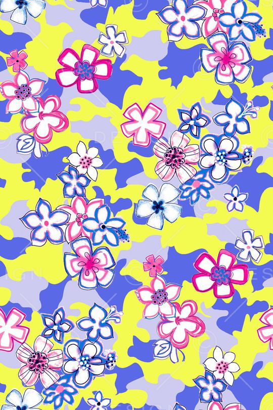 散花印花华亿平台图片