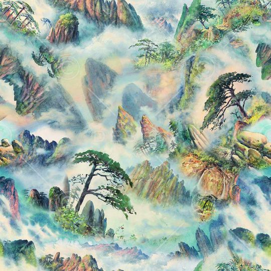 风景印花华亿平台图片