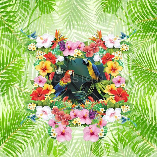 热带印花华亿平台图片