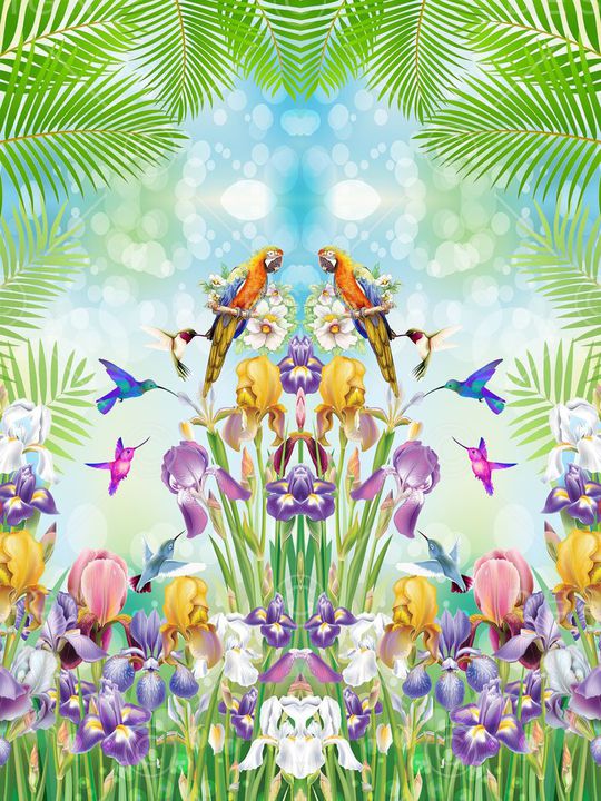 热带印花华亿平台图片