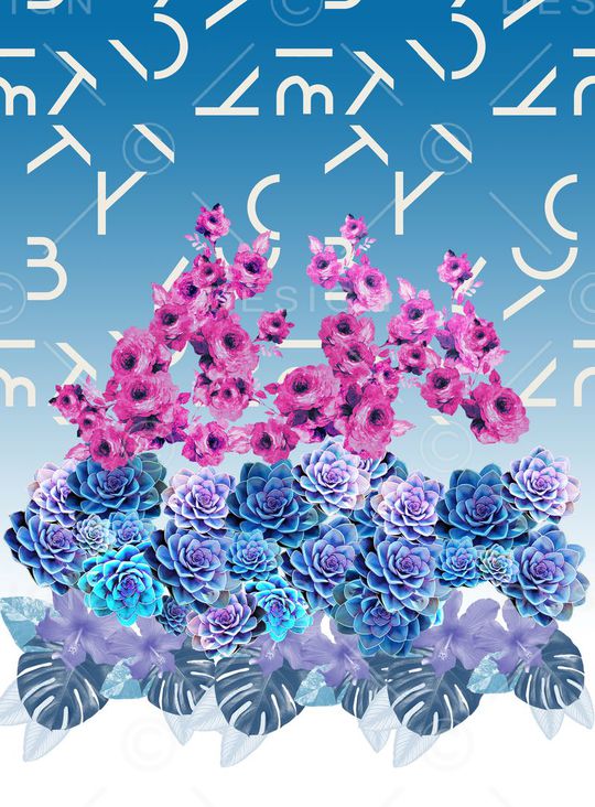 几何印花华亿平台图片