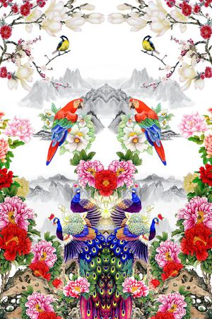 风景印花华亿平台图片