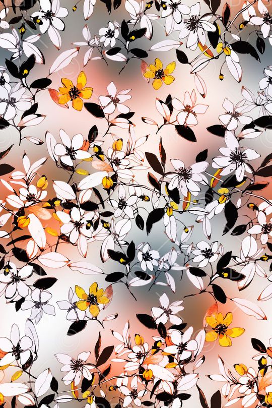 乱花印花华亿平台图片