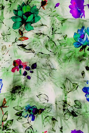 复古印花华亿平台图片