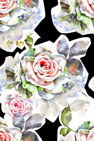 抽象几何清爽梦幻艺术平底立体手绘满版最新高清数码蕾丝民族中国风绣花珠宝肌理时尚潮

流大牌复古欧美风欧美印花华亿平台图片