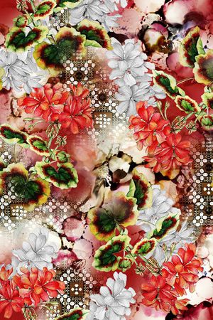 欧式印花华亿平台图片