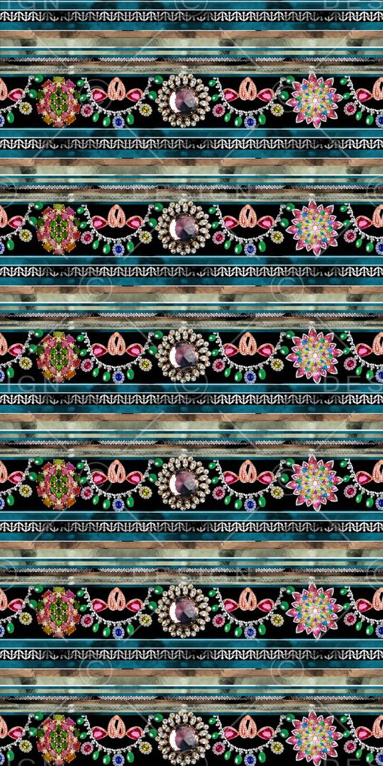 复古印花华亿平台图片