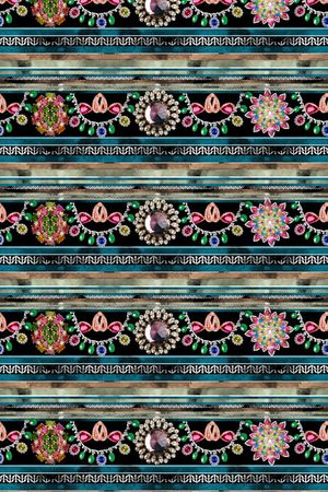 复古印花华亿平台图片