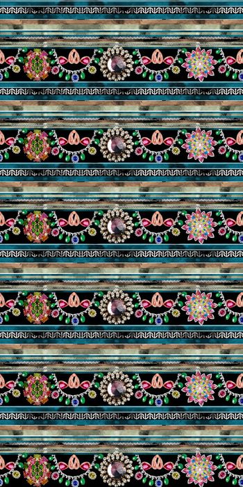 复古印花华亿平台图片