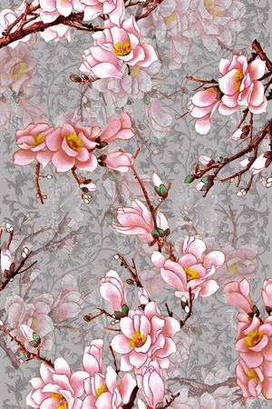 手绘印花华亿平台图片