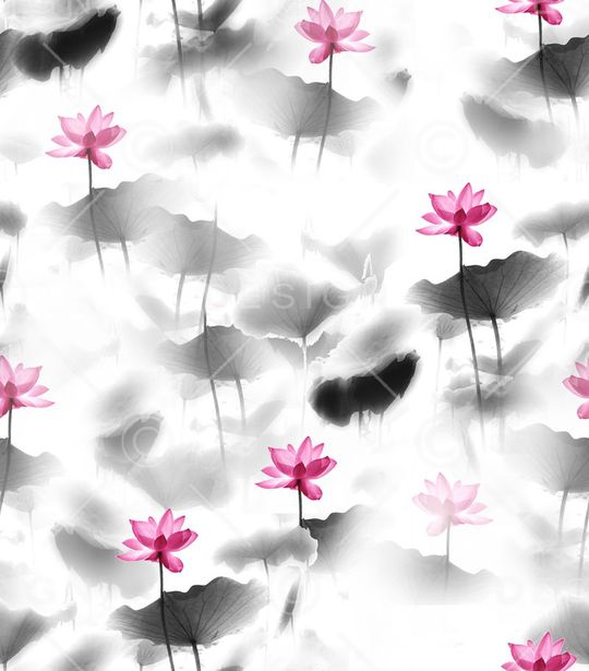 中国风印花华亿平台图片