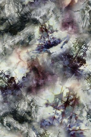 剪影印花华亿平台图片