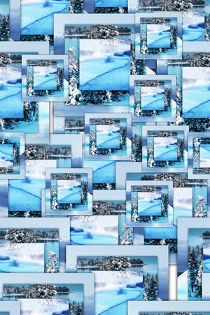 热带风情印花华亿平台图片