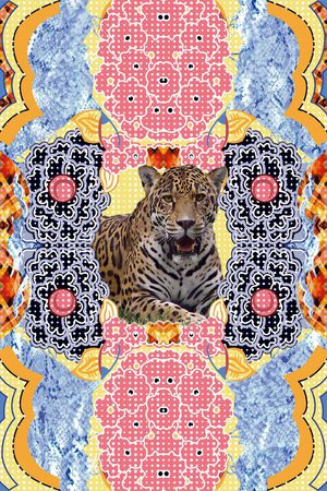 潮流时尚印花华亿平台图片