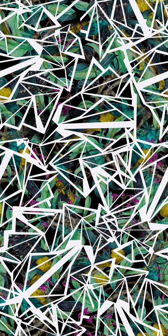 几何印花华亿平台图片