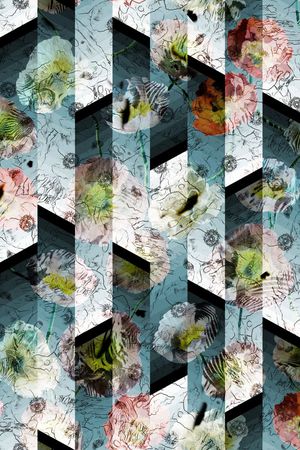 几何印花华亿平台图片