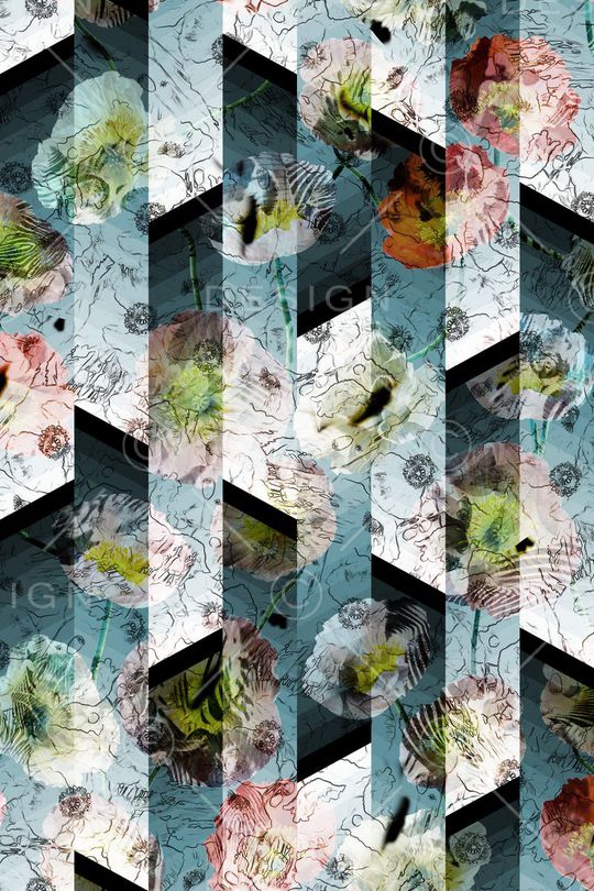 几何印花华亿平台图片