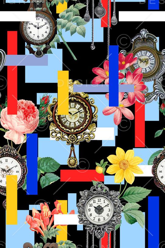 几何印花华亿平台图片