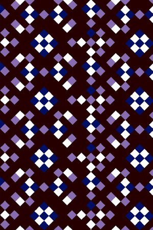 潮流几何印花华亿平台图片