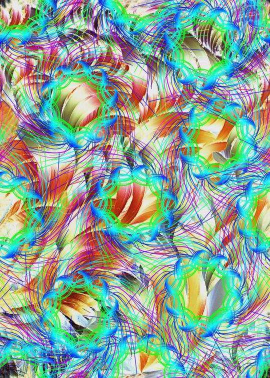 抽象纹理印花华亿平台图片