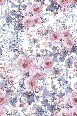 紫色印花华亿平台图片