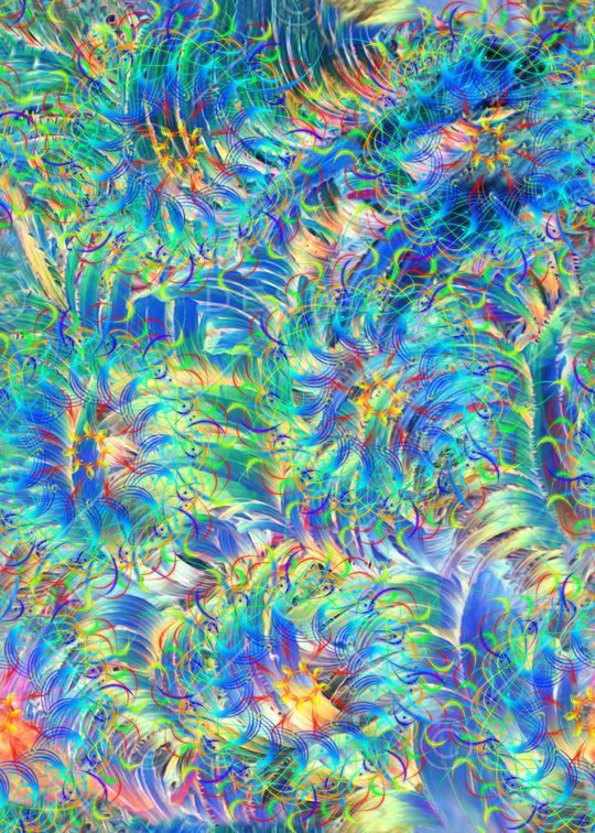 抽象纹理印花华亿平台图片