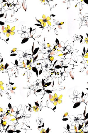 抽象几何清爽梦幻艺术平底立体手绘满版最新高清数码蕾丝民族中国风绣花珠宝肌理时尚潮

流大牌复古欧美风抽象女装图案印花华亿平台图片