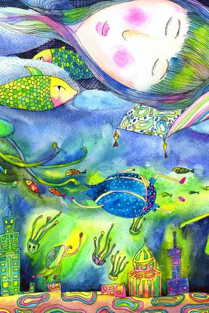 插画印花华亿平台图片