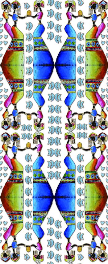 中国风印花华亿平台图片